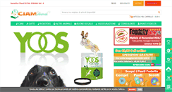 Desktop Screenshot of ciamanimali.com